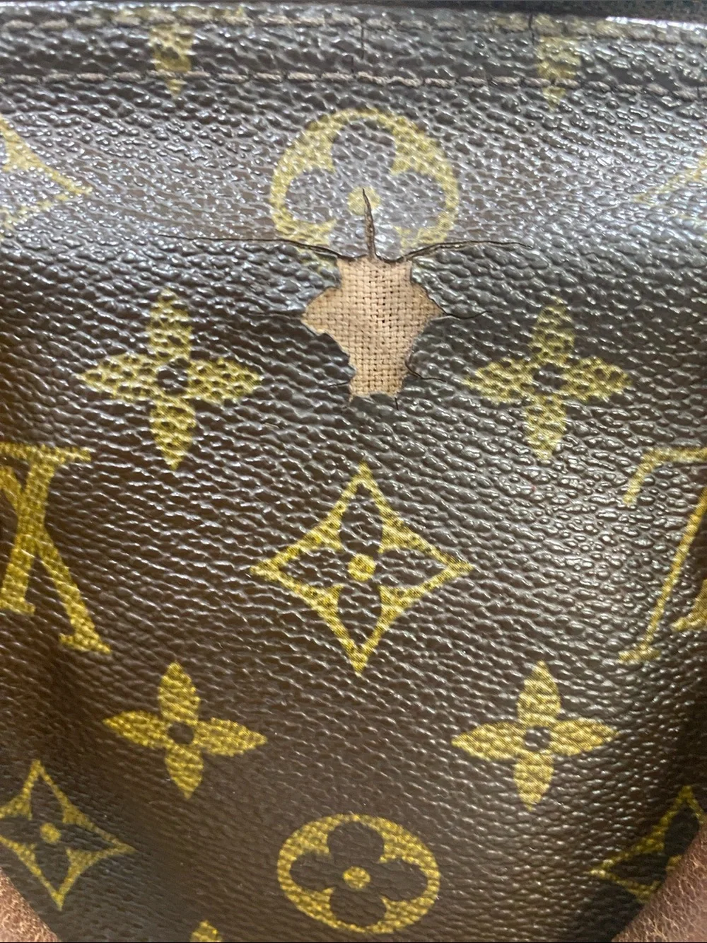 Louis Vuitton Vintage Monogram Speedy 30 Bag AS IS Repair Project
